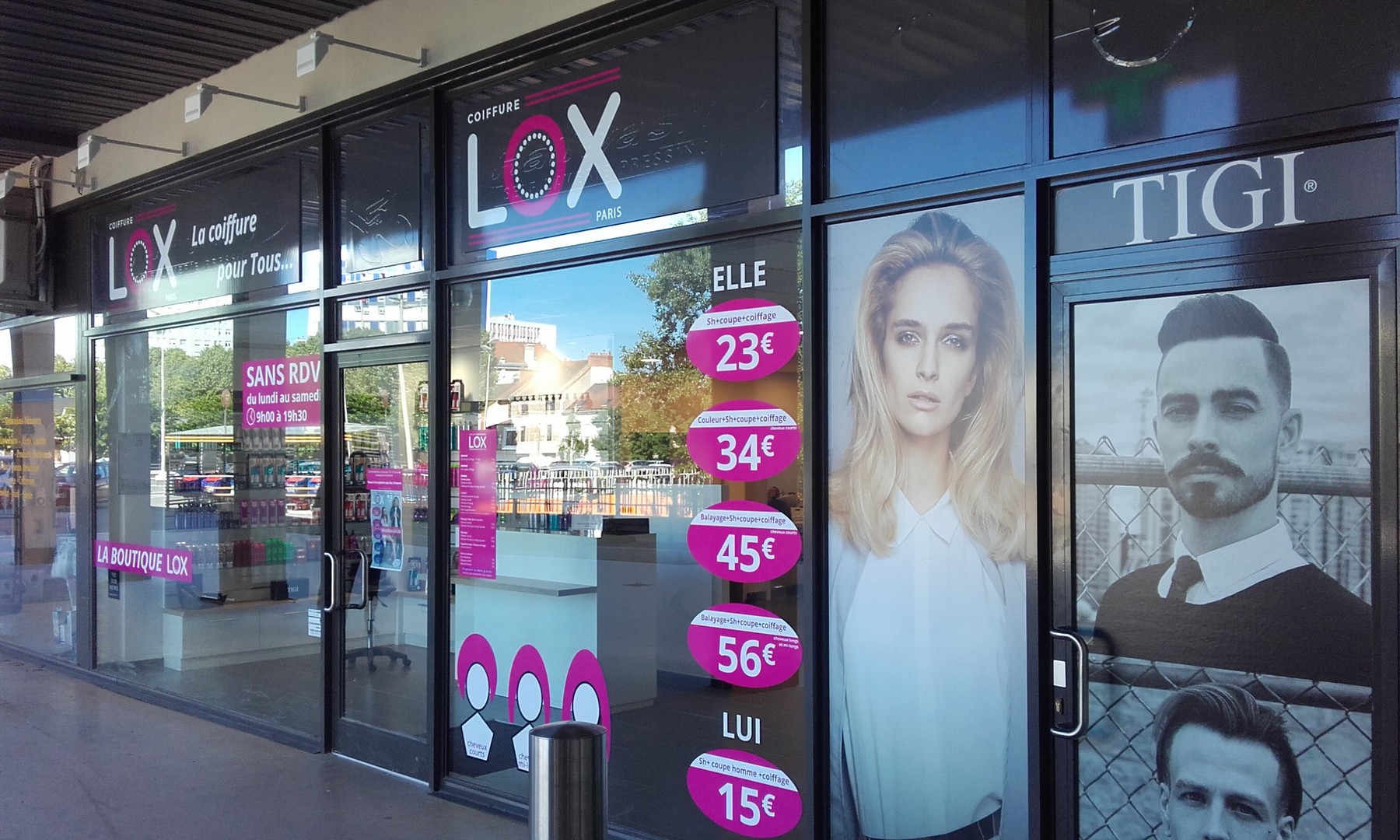 Lox Coiffure Centre Commercial Carrefour Saint Jacques